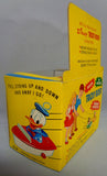 DISNEY TRICKY RIDER,Goofy,298, String Powered, Vintage Childs Toy, Walt Disney Productions,  Kohner Bros,Mickey Mouse Club, Push & Pull