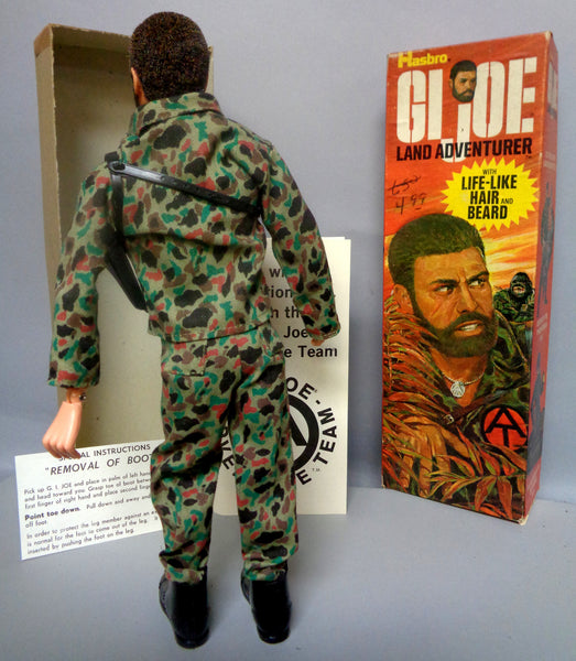 ビンテージ　GIJOE  ランドアドベンチャー　1970年　オリジナルBOX付 Vintage 1970 Hasbro GI Joe Adventure Team Land Adventurer