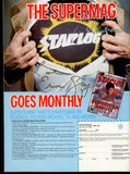 FANGORIA #1, GODZILLA, RARE Autographed signed by 50+ Horror, S-F Superstars, Christophe Lee, Elvira, George A. Romero, Bruce Campbell, Living Dead
