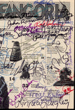 FANGORIA #1, GODZILLA, RARE Autographed signed by 50+ Horror, S-F Superstars, Christophe Lee, Elvira, George A. Romero, Bruce Campbell, Living Dead