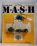 MASH 4077 TV Series,1/87 scale,Die Cast Metal,1976,Willys Medical Jeep,Mint in Package,NRFB,Zee Toys,Mobile Army Surgical Hospital,M*A*S*H