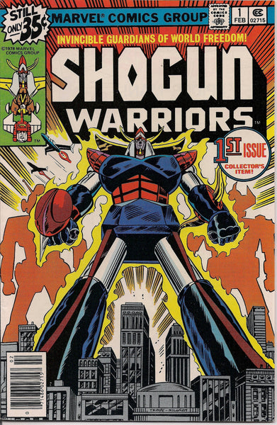 Marvel Comics,SHOGUN WARRIORS 1,KAIJU Monsters,Giant Robo Mecha,Dangard  Ace,Raydeen,Mattel Toys Die-Cast Transformer type,Pacific Rim