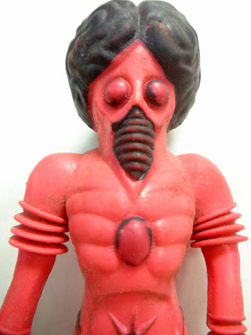 Original ORBITRON Figure, The Man From Uranus, COLORFORMS ALIENS,Vintage 1960s The Outer Space Men series. Science Fiction Bendable Toy