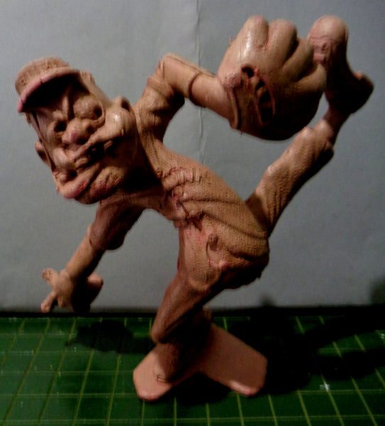 Vintage 1963, Marx Toys, Weird Ohs, Nutty Mads, Bull Pen Boo Boo The Crazy Baseball Player