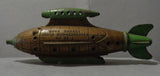 Vintage 1937,BUCK ROGERS, 25th Century,TootsieToy, Venus Duo Destroyer MK 24 L,Metal Toy Rocket Ship,Dick Calkins,Buster Crabbe Movie Serial
