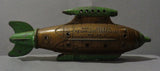 Vintage 1937,BUCK ROGERS, 25th Century,TootsieToy, Venus Duo Destroyer MK 24 L,Metal Toy Rocket Ship,Dick Calkins,Buster Crabbe Movie Serial