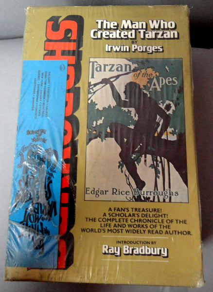 TARZAN Edgar Rice Burroughs: The Man Who created Tarzan Irwin Porges RAY BRADBURY E R B John Carter Mars Barsoom Pellucidar