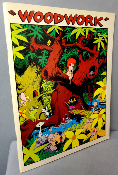 WALLY WOOD WOODWORK #1 Mature Wizard King Pipsqueak Papers Animan Witzend reprints