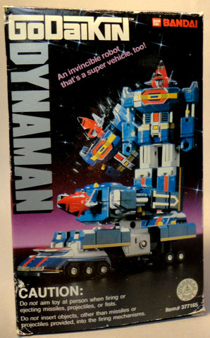 GoDaiKin DYNAMAN ST1 Bandai Popy Chogokin Transformer Shogun Warrior Small Die Cast ROBOT Voltron MIB