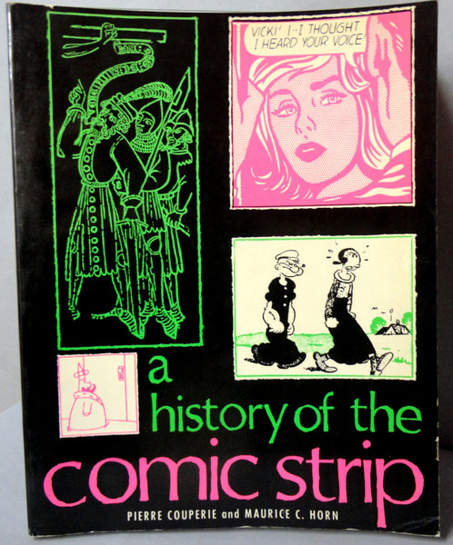 History of the COMIC STRIP, Pierre Couperie, Maurice Horn, Popeye, Tarzan, Buck Rogers, Alex Raymond, Pogo, Little Nemo, milton Caniff, Tintin, walt Disney,Krazy Kat, Barney Google