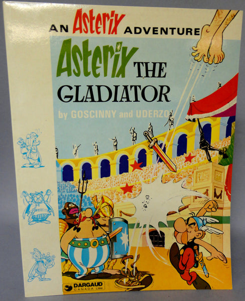 ASTERIX The Gladiator GOSCINNY and UDERZO Obelix Hodder and Stoughton Darguard Int Pub Ltd
