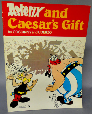 ASTERIX and Caesar's Gift GOSCINNY and UDERZO Obelix Hodder and Stoughton Darguard Int Pub Ltd