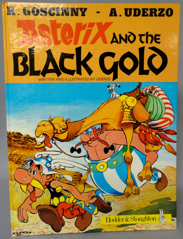 ASTERIX and the Black Gold Hardcover GOSCINNY and UDERZO Obelix Darguard Int Pub Ltd