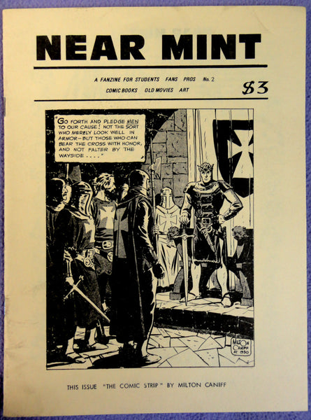 NEAR MINT #2 Pop Culture Nostalgia Fanzine Milton Caniff Prince Valiant Movies Marlon Brando Viva Zapata Errol Flynn Robin Hood