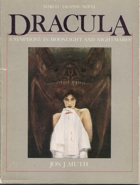 Marvel Comics Graphic Novel Jon J MUTH DRACULA A Symphony in Moonlight & Nightmares