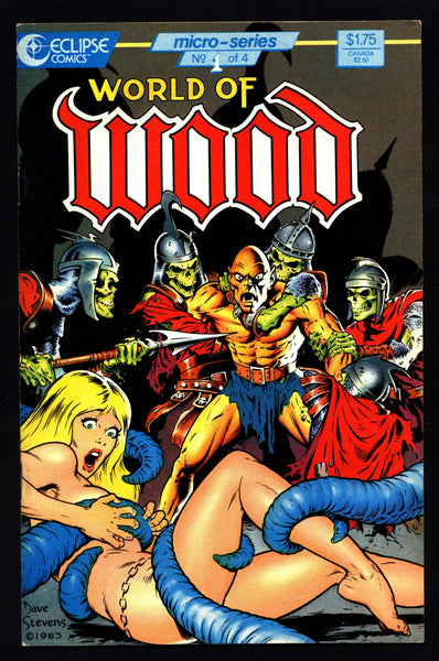 World of WALLY WOOD #1 eclipse comics collection Archie Goodwin Dan Adkins Silver Age Fantasy Anthology Alternative Reprint Comic