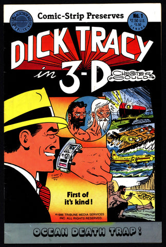 'DICK TRACY' in 3-D, Chester Gould, Blackthorne Publishing