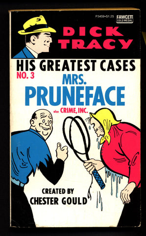'DICK TRACY' His Greatest Cases #3, Chester Gould, Mrs. Pruneface, Crime Inc, Newspaper Comic Strips