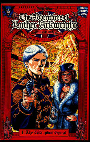 Adventures of LUTHER ARKWRIGHT #1 Bryan Talbot Cromwell Religious English Civil War Valkyrie Comics