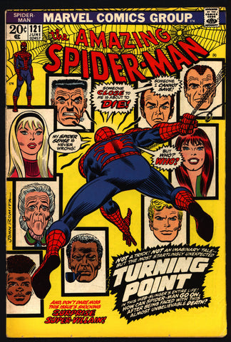 Amazing SPIDERMAN #121 KEY ISSUE Green Goblin Norman Osborn Gwen Stacy Gerry Conway Gil Kane Roy Thomas