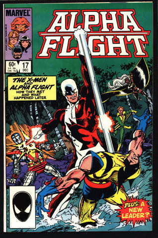 ALPHA FLIGHT 17 John Byrne,Chris Claremont,Weapon Alpha,Vindicator,Guardian,Aurora,Sasquatch,Wolverine,Storm,Colossus,Magneto,Sentinels