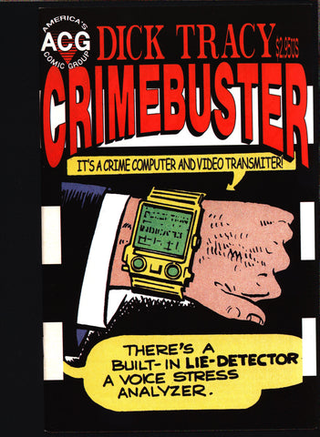 'DICK TRACY' Crimebuster #8 Chester Gould,Max Allen Collins, Locher,crime comics, Pulp, Noir, Comic Strips, ACG, Comic Book Reprints