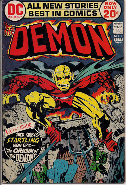 The DEMON #1 1972 Jack Kirby DC Comics