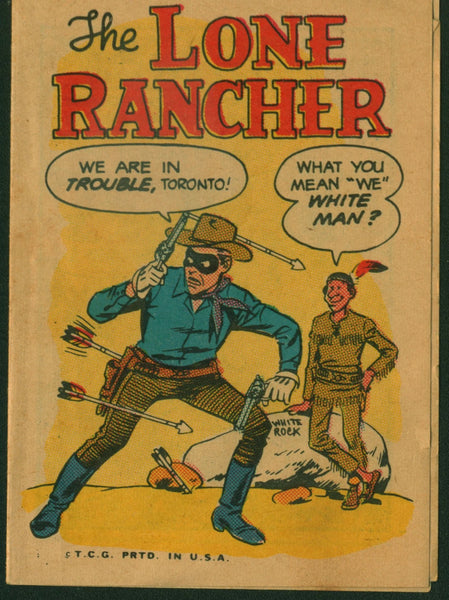 WALLY WOOD, Krazy Little Comics, RARE 1967 Topps, Lone Rancher, Roy Thomas, Lone Ranger Parody A, Limited Distribution Regional Test