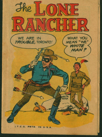 WALLY WOOD, Krazy Little Comics, RARE 1967 Topps, Lone Rancher, Roy Thomas, Lone Ranger Parody A, Limited Distribution Regional Test