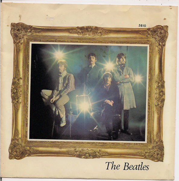 BEATLEmania! 7" Picture Sleeve,STRAWBERRY FIELDS Forever, Penny Lane,John Lennon,Paul McCartney,George Harrison,Ringo Starr