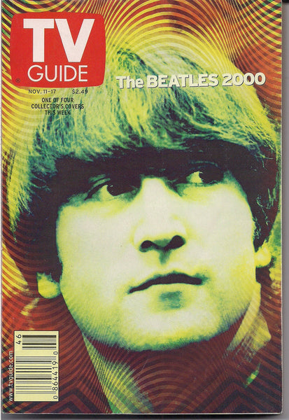 BEATLEmania! John LENNON, TV Guide Magazine BEATLES Anthology Special Issue,Paul McCartney,British Invasion,Mod,Rock and Roll Music