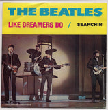 BEATLEmania! 7" MONO PROMO Red VinylPicture Sleeve Beatles,Like Dreamers Do,Searchin',John Lennon,Paul McCartney,George Harrison,Ringo Starr