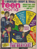 BEATLEmania! Teen World Magazine,Feb 1965,BEATLES,Elvis,Animals,Searchers,Dave Clark 5,Patty Duke,British Invasion,Rock and Roll Music