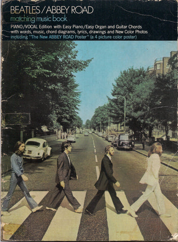 BEATLEmania!  The BEATLES, Abbey Road, Guitar Chords, Songbook,John Lennon,Yoko Ono,Paul McCartney,George Harrison,Ringo Starr