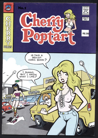 CHERRY POPTART 1, 2nd Print,Last Gasp,1982,Larry Welz, Larry S. Todd,Sexy Humor Underground Comic,Humor, Funny Book,Hippie UG