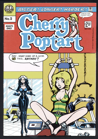 CHERRY POPTART 2,3rd,Last Gasp,Larry Welz, Larry S. Todd,,Sexy Humor Underground Comic,Humor, Funny Book,Hippie UG comix