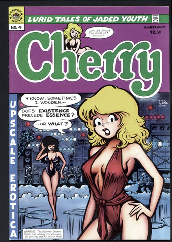 CHERRY POPTART 4, 1st,Last Gasp,Larry Welz,,Sexy Humor Underground Comic,Humor, Funny Book,Hippie UG comix