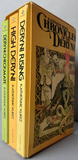 Katherine Kurtz, CHRONICLES Of The DERYNI,Ballantine Books New York 1976, Fantasy Classic Volumes 1-2-3, Deryni Rising, Deryni Checkmate, High Deryni, in Original Slipcase