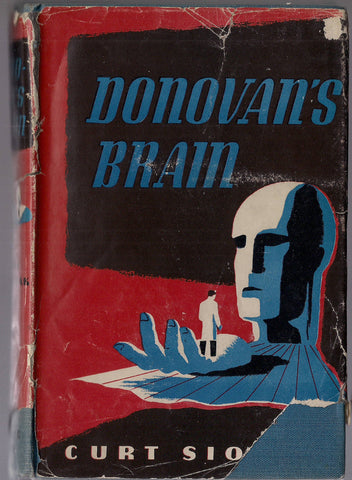DONOVAN's BRAIN, Curt Siodman, 1944,Triangle Books Hardcover Book,Science Fiction Classic, Basis of Lew Ayres movie version