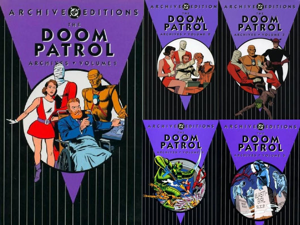 DOOM PATROL #1, DC Comics, Archive Editions, 1st Printing, Arnold Drake,Robotman, Negative Man, Elasti-Girl