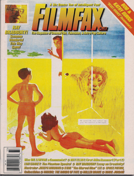 FILMFAX 133,Ray Bradbury,Val Lewton,Mike Hammer,Manos The Hands of Fate, Lon Chaney,Rocketship XM,Kronos,Space Patrol,50s Science Fiction movies