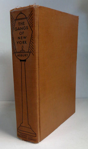 GANGS of NEW YORK, Rare,1928 Obscure 2nd Printing,Herbert Asbury, Star Books, Garden City Pub Co,Teenage Street Crime, Tammany Hall, Irish