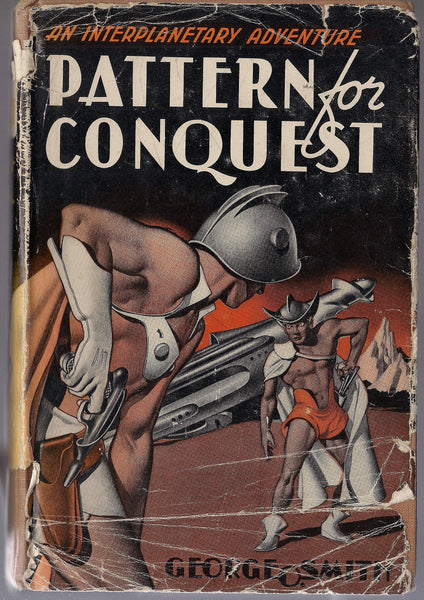 GEORGE O SMITH, Pattern for Conquest, Edd Cartier,1944 Gnome Press, Hardcover SF Book,Science Fiction Classic