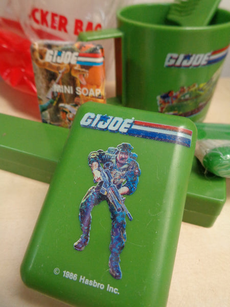 G I JOE,A Real American Hero,1987,Health and Beauty Aid, Child's Bathing Set,Action Figure Accessory,Vintage,Fine in Good Package