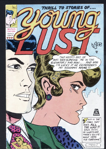 YOUNG LUST 1,Print Mint-Last Gasp 7th Printing, 1977, Jay Kinney, Bill Griffith, Art Spiegelman,