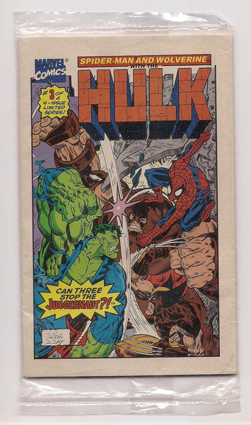 Marvel Comics, 1994 Drakes Cakes, 2 pack, Sealed Promo give-away, The Incredible HULK, SILVER SURFER, Amazing Spider-Man, Sealed & Un-Opened