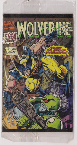 Marvel Comics, 1994 Drakes Cakes, Sealed Promo give-away, WOLVERINE #4, Logan, X-Men, Mutant Sealed & Un-Opened