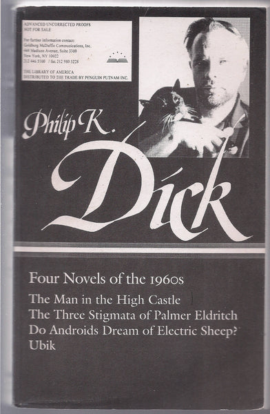 PHILIP K DICK,Four Novels of the 1960s,Library of America,ARC Pb,Do Androids Dream of Electric Sheep,Man in the High Castle, Science Fiction