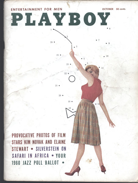 Hugh Hefner,PLAYBOY Magazine,Oct 1959,Richard Matheson,KIM NOVAK,Jules Feiffer,Shel Silverstein,Elaine Reynolds