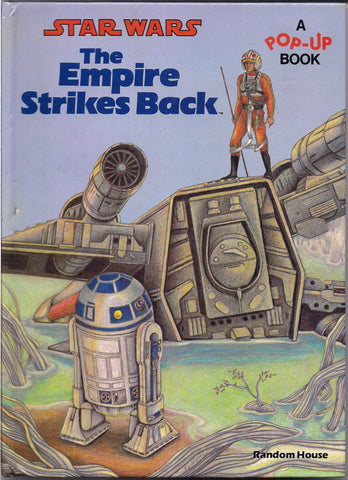 STAR WARS, The Empire Strikes Back, A Pop-Up Book,Luke Skywalker, Darth Vader, Ib Penick,Patricia Wynne, Children's Play Book,SF Pop Culture